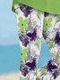 Women's Floral Print Casual Leggings