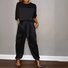 Women's Pocket Stitching Plain Daily Going Out Two-Piece Set Khaki Casual Summer Top With Pants Matching Set