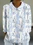 Regular Fit Floral Casual Shirt
