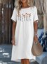 Regular Fit Casual Dress With No