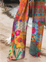 Loose Vintage Gradient Pattern Pants