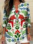 Simple Loose Cotton Blouse