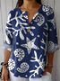 Elegant Geometric Blouse