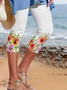 Women's Floral Print Casual Leggings