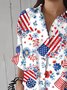 America Flag Casual Shirt