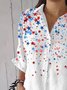 America Flag Simple Regular Fit Shirt