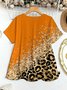 Dolman Sleeve Vintage Linen Loose Crew Neck T-Shirt