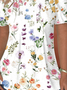 Casual Crew Neck Loose T-Shirt