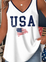 V Neck Casual Loose T-Shirt
