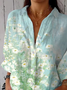 Women's Floral Print Casual Shirt
