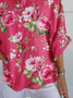 Women's Floral Print Casual Shirt