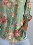 Women's Floral Print Casual Shirt
