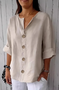Elegant Shawl Collar Blouse