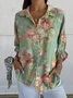 Women's Floral Print Casual Shirt