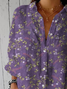 Women's Floral Print Casual Shirt