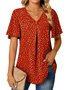 Regular Fit Cotton Casual Floral Shirt