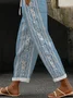 Women's Floral Print Casual Pants