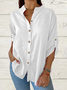 Women's Classic Button Casual Shirt