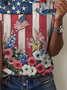 Women's Independence Day Print T-shirt
