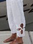Casual Plain Baggy Pants
