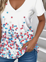 Women's Independence Day Print T-shirt