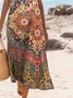 Cotton Vacation Dress With No