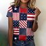 Plain Casual Crew Neck T-Shirt