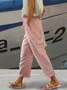 Women's Polka Dot Print Casual Pants