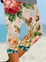 Women's Floral Print Casual Leggings