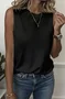 Crew Neck Casual Regular Fit Tank Top