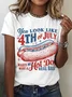 You Look Like The 4th Of July Cotton T-shirt
