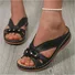Leather Summer Slide Sandals