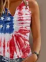 Casual Independence Day Tank Top