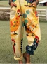 Animal Regular Fit Boho Jumpsuit