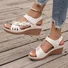 Casual Pu Summer Floral Sandal