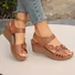 Casual Pu Summer Floral Sandal