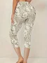 Women's Floral Print Casual Leggings