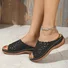 Summer Casual Pvc Plain Sandal