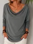 Plain Casual T-Shirt