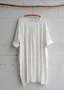 Casual Crew Neck Plain Regular Fit Dress With No