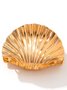 Real Gold Electroplated Headdress Large Shell Hairpin Niche Design Alloy Clip High-end Clip