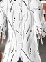 Abstract Polka Dots Regular Fit Casual Crew Neck Casual Shirt