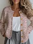Vintage Crew Neck Cardigan
