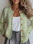 Vintage Crew Neck Cardigan