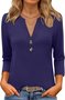 Casual Cotton Floral T-Shirt