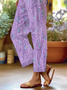 Women's Alzheimer's Print Casual Pants
