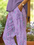 Women's Alzheimer's Print Casual Pants