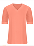 Women's Short Sleeve T-shirt Summer Green Plain Jacquard V Neck Puff Sleeve Daily Going Out Casual Top
