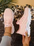 All Season Plain Casual Mesh Fabric Regular Shoes
