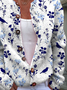 Crew Neck Loose Ethnic Cardigan